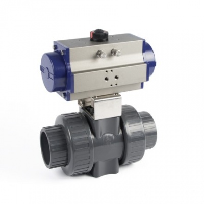 Valvole a sfera con unione pneumatica 400-400