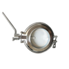 Hygienic Welded Powder Tight Butterfly Valves Wafer Tri Clamp connection