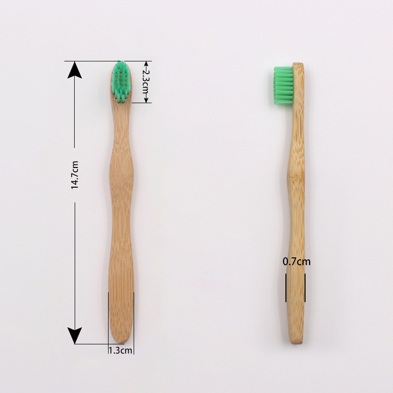 Brosse à dents en bambou pour enfants