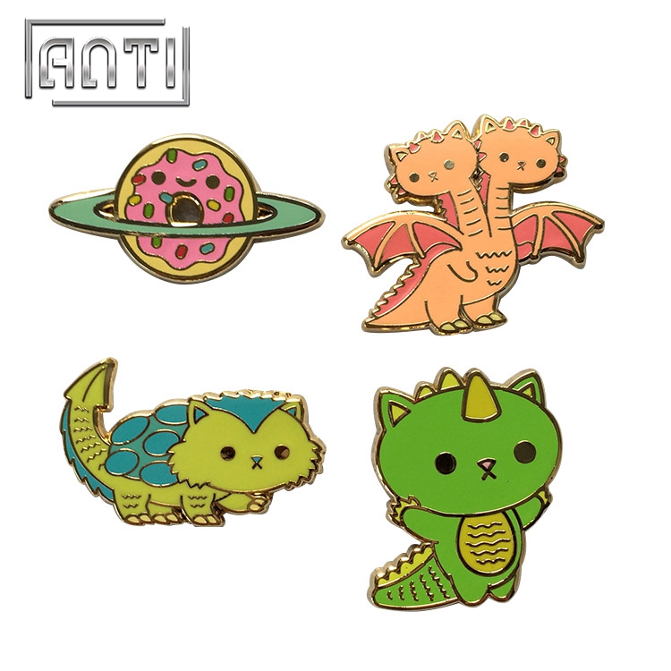 Custom Cartoon Badge Enamel Lapel Pins Cute Badge for Kids
