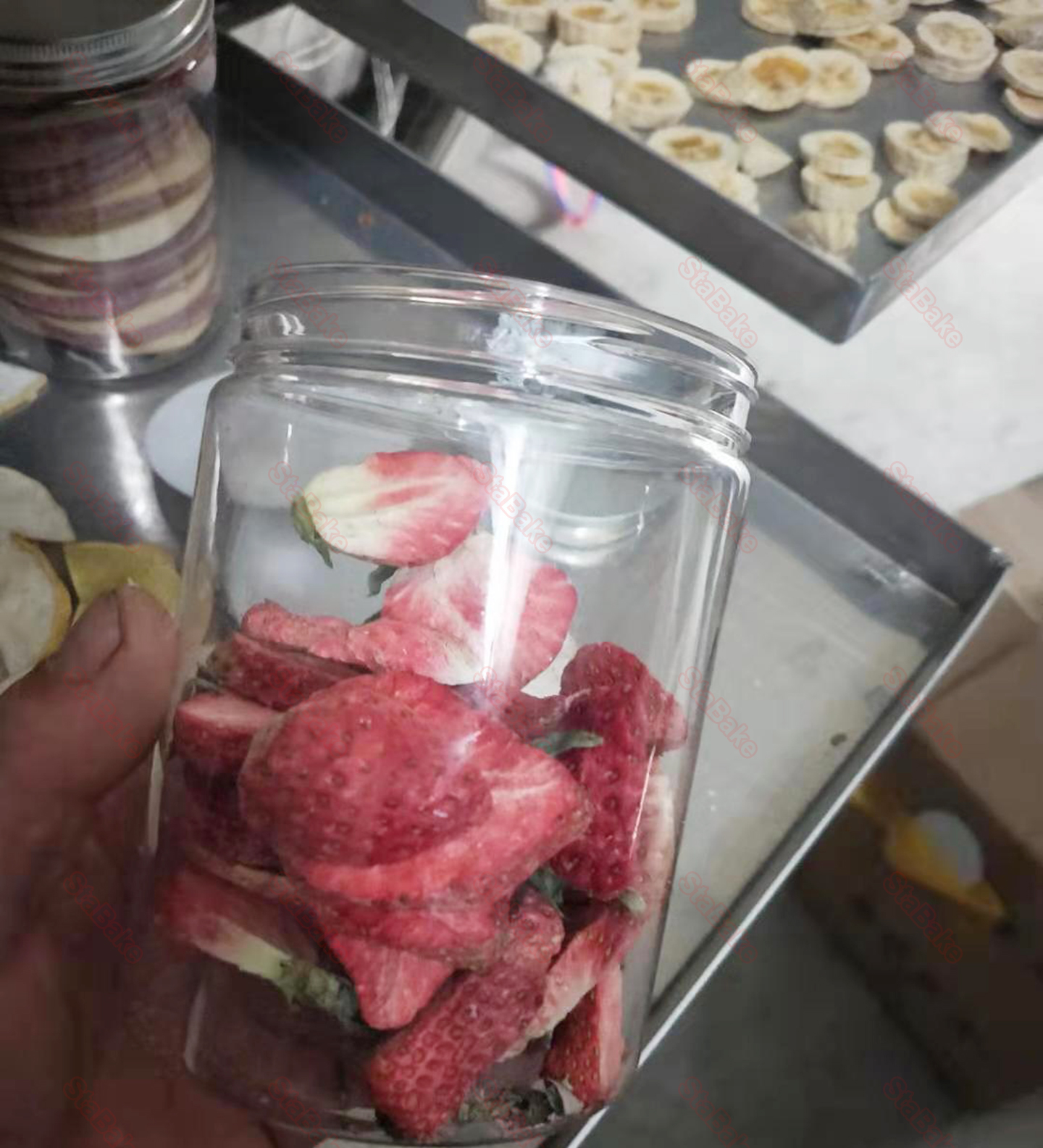strawberry freezing drying