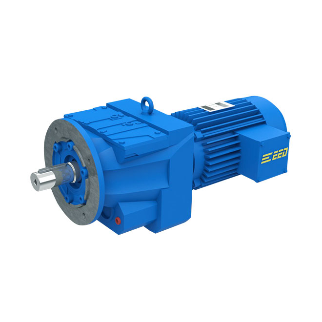 EED E-RF helical gear reducer flange-mounted