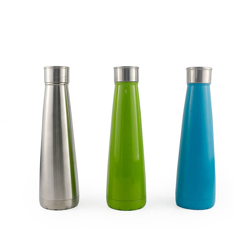 500ml custom printing skinny leak proof Insulated Stainless Steel Thermos Cola Bottle