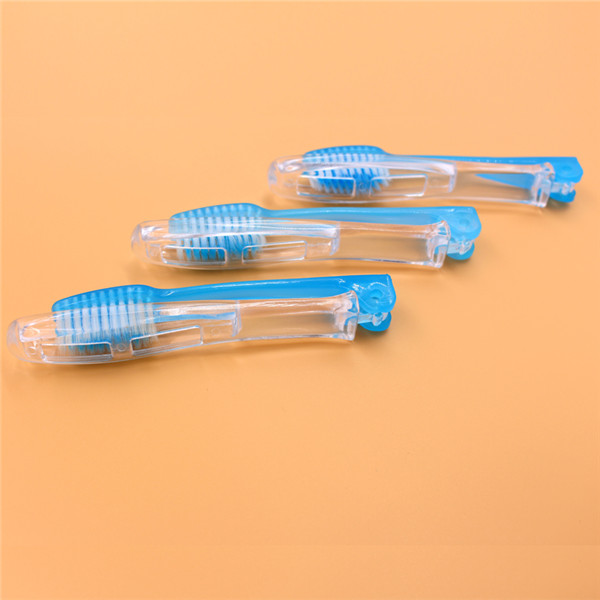 Cepillo de dientes plegable con mango PS barato