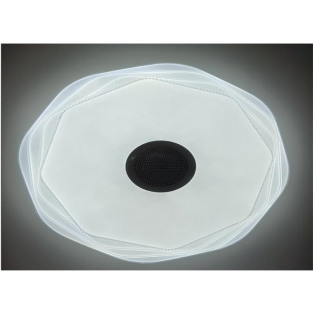LED smart ceiling lamp with music, remote controller
