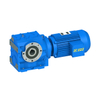 EED E-SA Helical-Worm Geared Reducer hollow shaft mounted
