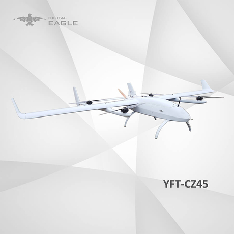 YFT-CZ45 Hybrid Engine VTOL Fixed Wing UAV/Drone