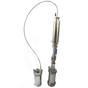 1LB closed loop extractor with flat lid