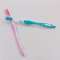 PP avec brosse à dents en TPR dur transparent
