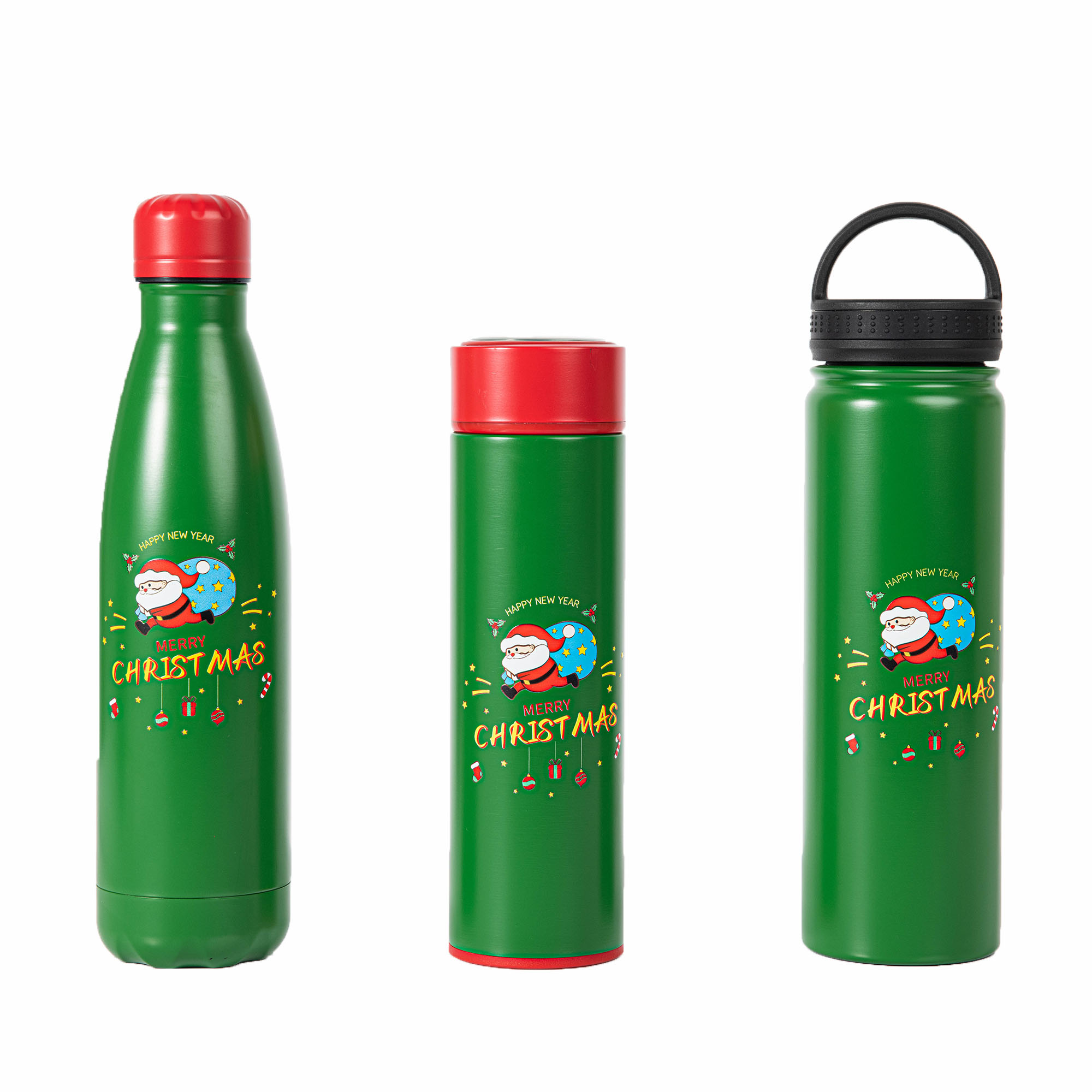 Christmas Gift Custom 20oz 30oz 40oz Stainless Steel Insulated Cup Tumbler 500ml 1000ml Water Bottle