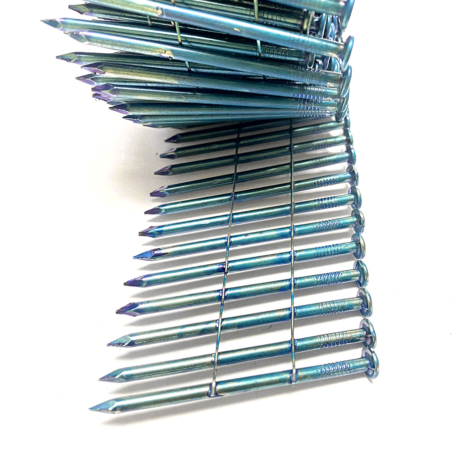 .131 Inch Smooth Shank Bright Coil Nail