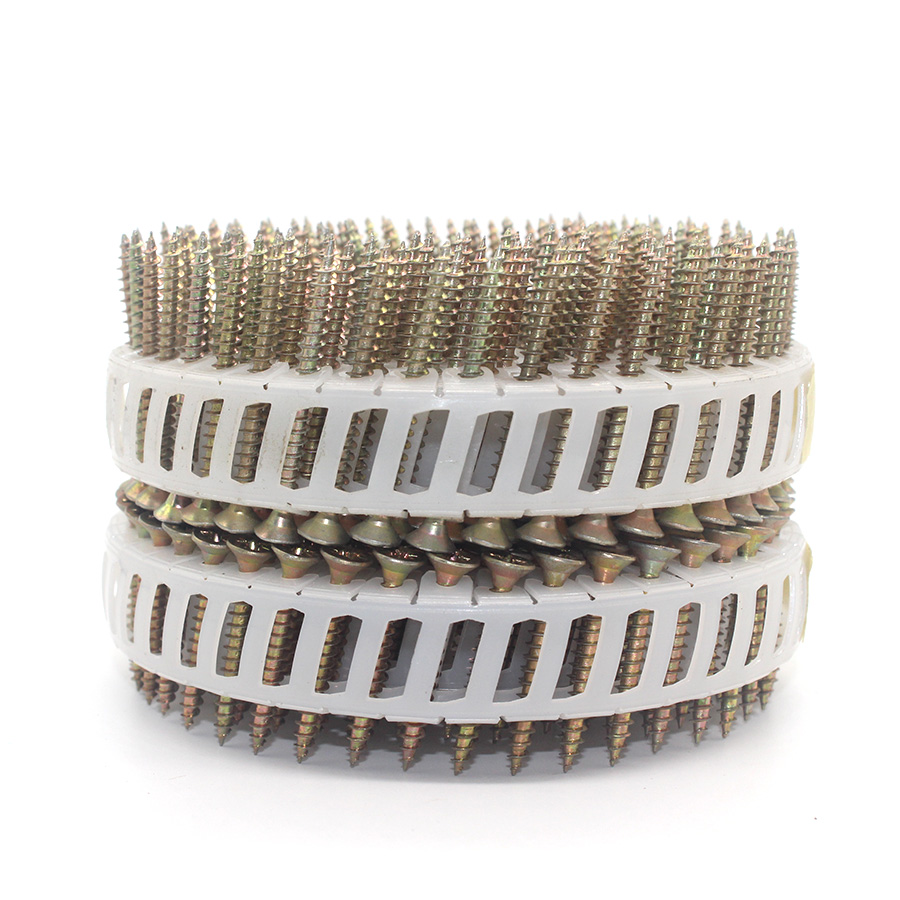 15&deg; Gegalvaniseerde Plastiekplaat Spoel Spykerskroef vir dakbedekking