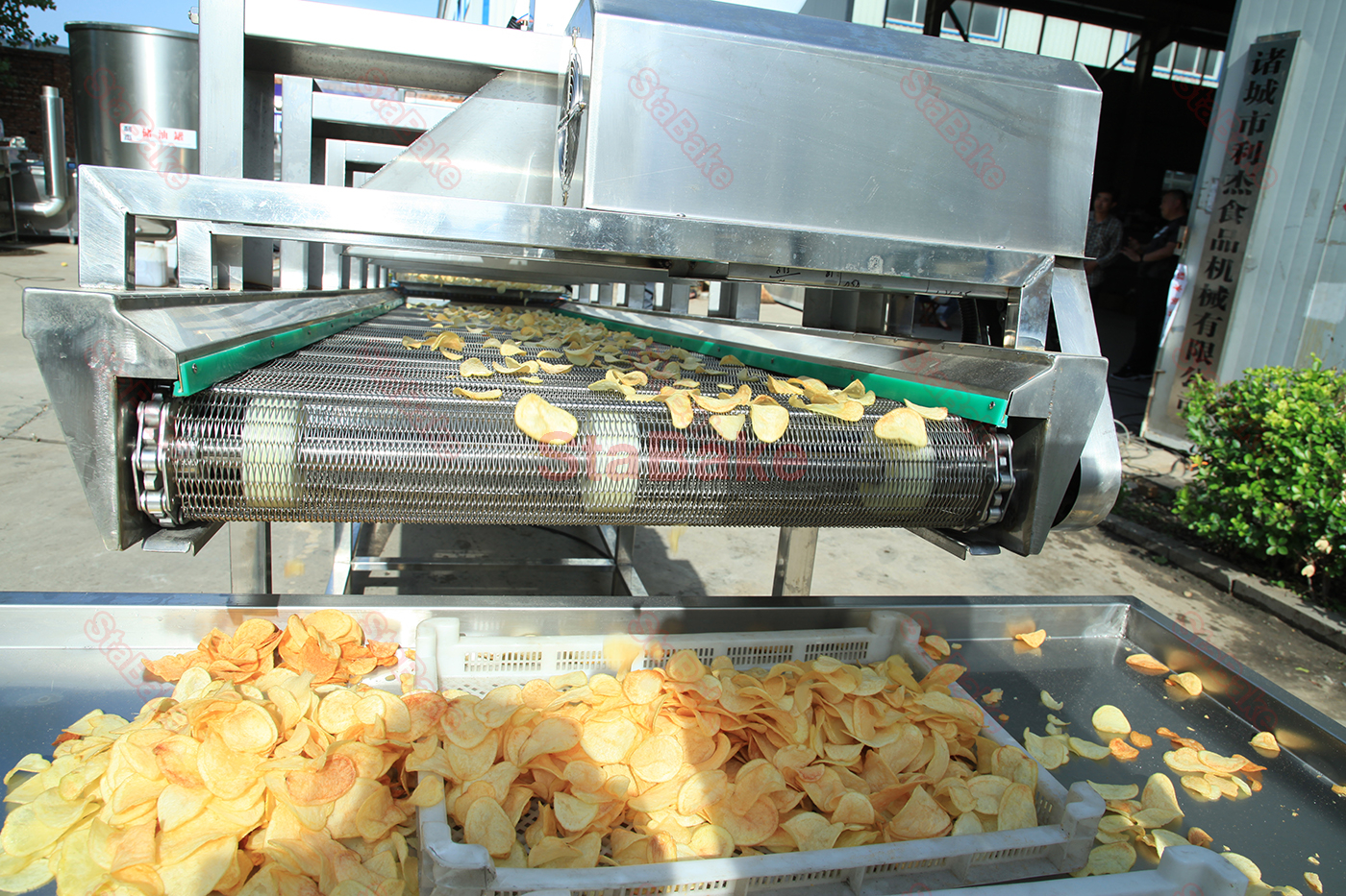 potato chips making machine
