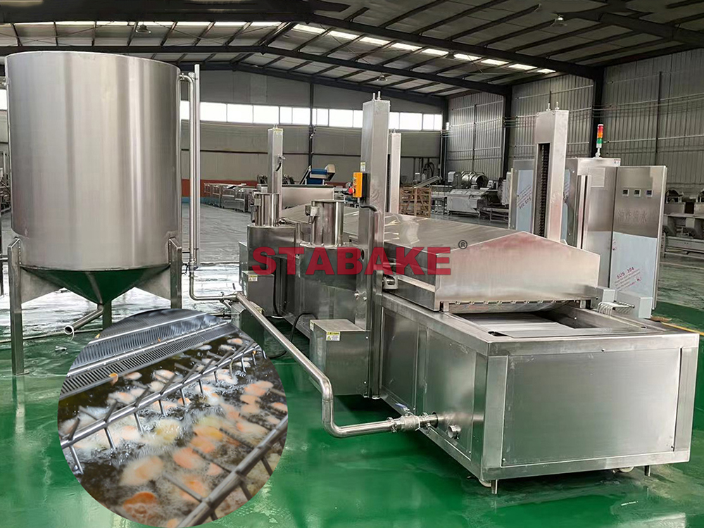 Potato chips frying machine副本