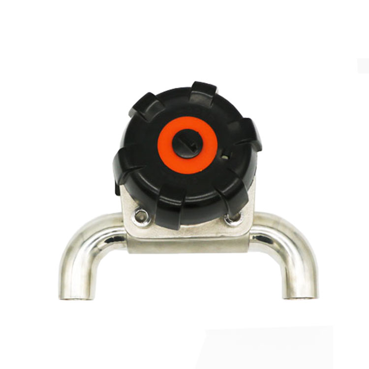 Sanitary 3 way U-Type Clamped Diaphragm Valve