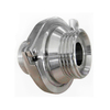 Hygienic Threaded DIN11851 Check Valve with Heavy Duty Clamp