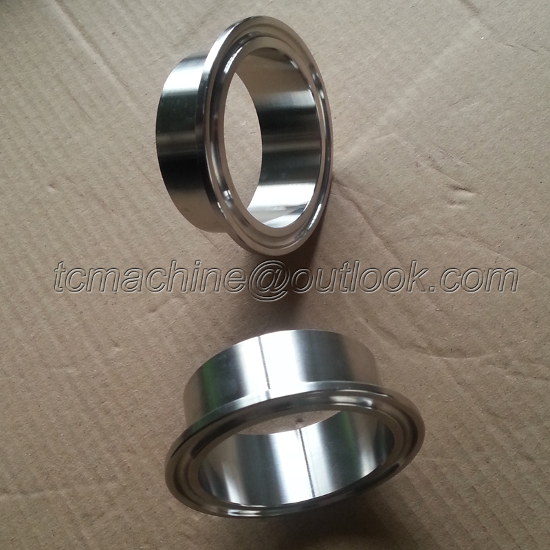 3A Stainless Steel Weld Ferrule Tri Clamp Flange SUS304 SS316L