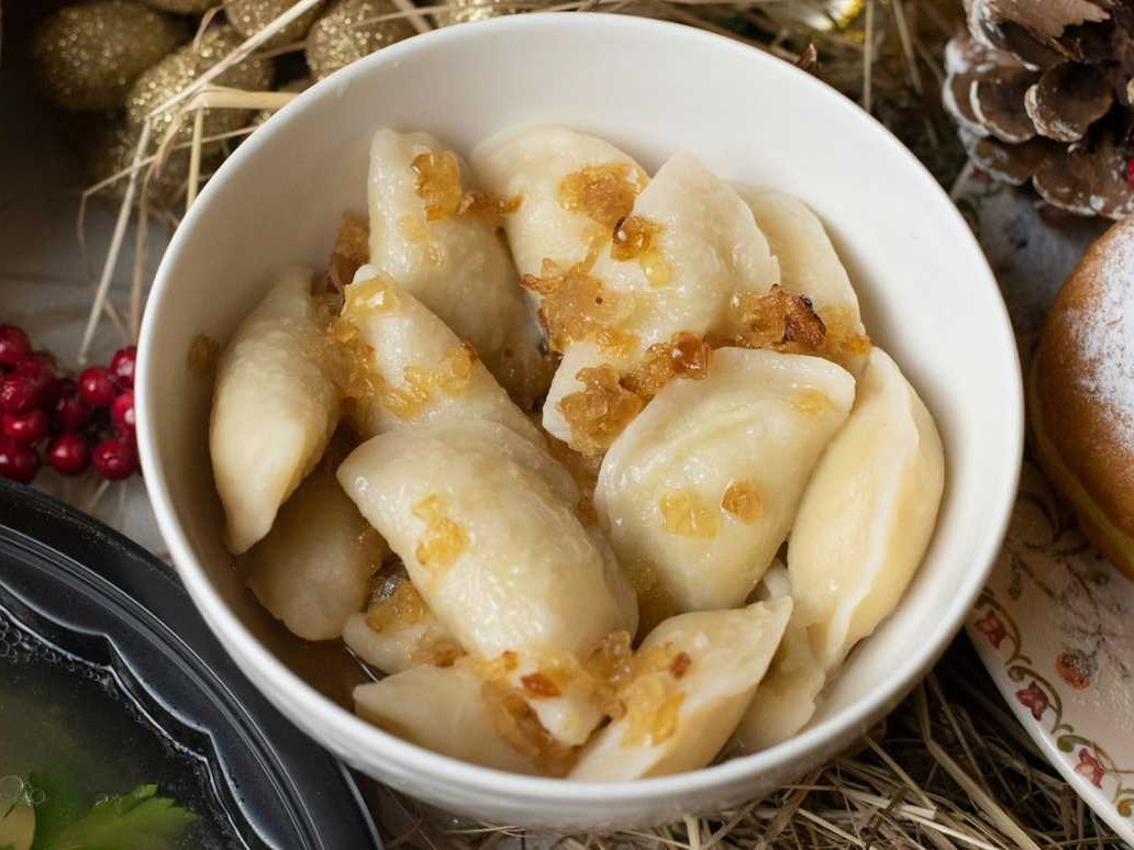 Polish Boiled pierogi