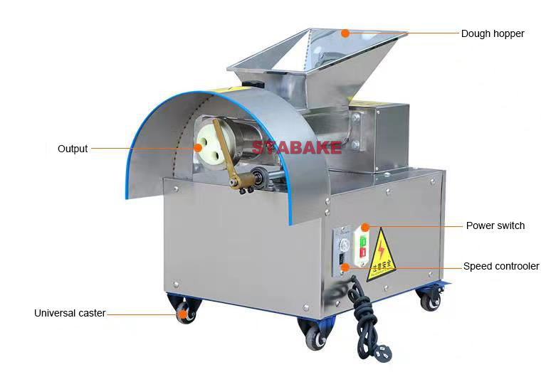 commercial Dough cutter machine
