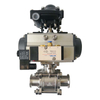 Automatically Controlled Sanitary Ball Valve With SS Actuator