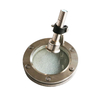 DIN11851 sanitary flanged sight glass with light indicator
