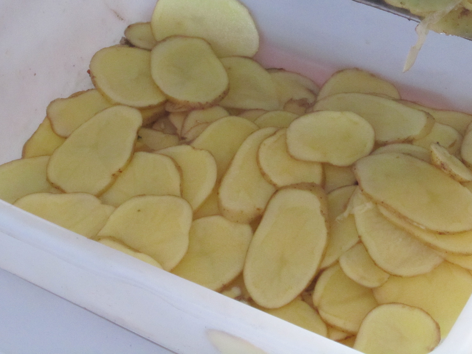 Potato Chips Cutting machine