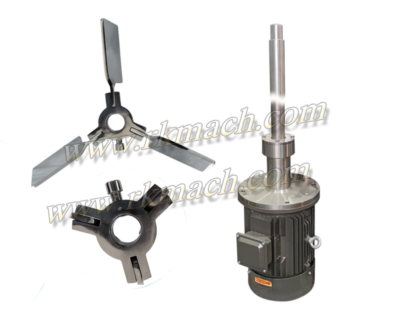 folding agitator foldable blade folding blades used for IBC tanks