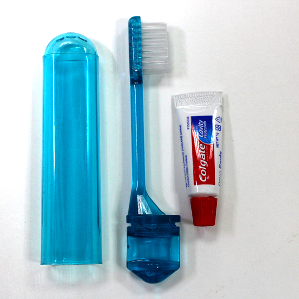 Brosse à dents de l'hôtel, brosse à dents pliante conçue spéciale