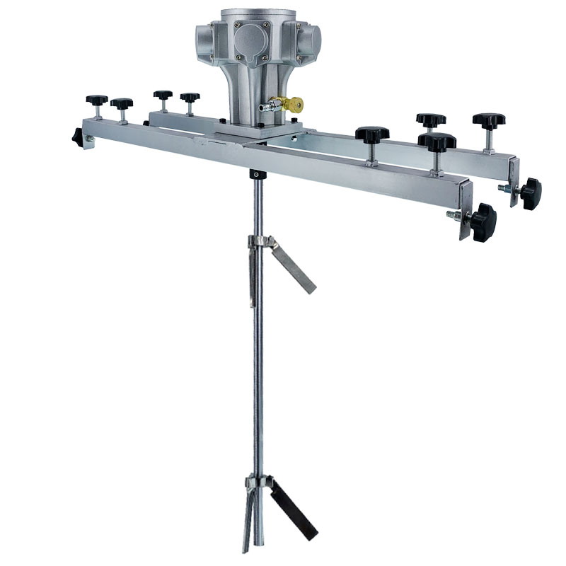 air-driven IBC mixer with folding blade