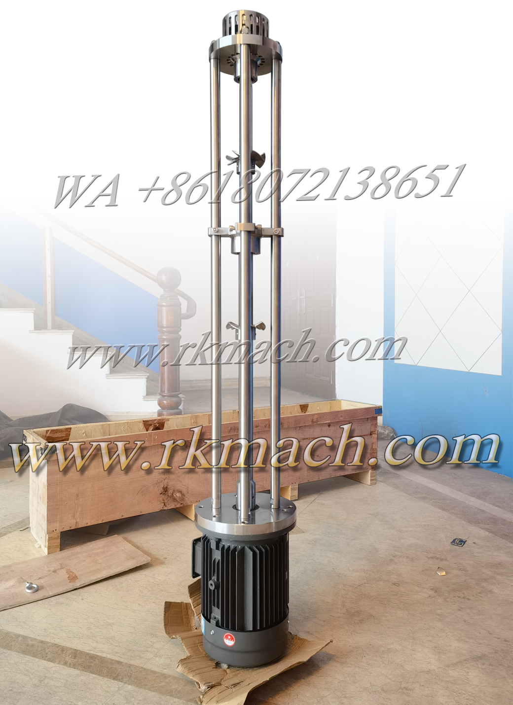 10HP 7.5kw high shear homogenizer high speed mixer for silicone emulsion
