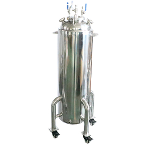 14"x40" 100lb Jacketed Solvent Tank with Casters