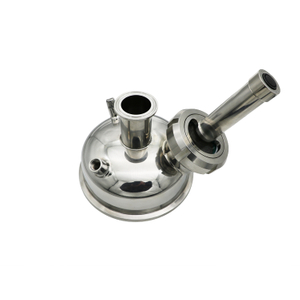 Stainless Steel Hemis End Cap with Sight Glass And Light