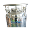 200LB Stainless Steel Double Jacketed Solvent Tank