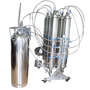 50LB Rack Mounted Jacketed BHO Closed Loop Extractor 