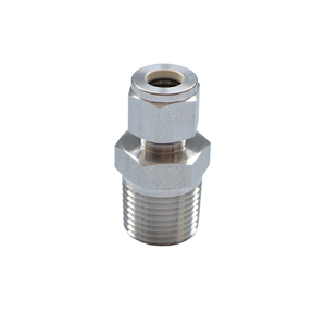 Compression Ferrule X MNPT Stainless Steel 