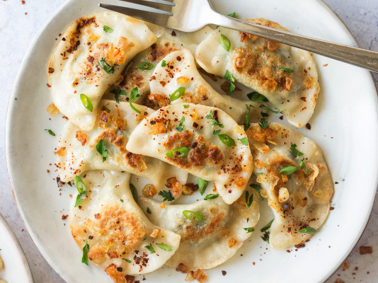 pierogi vegan-spinach-ricotta
