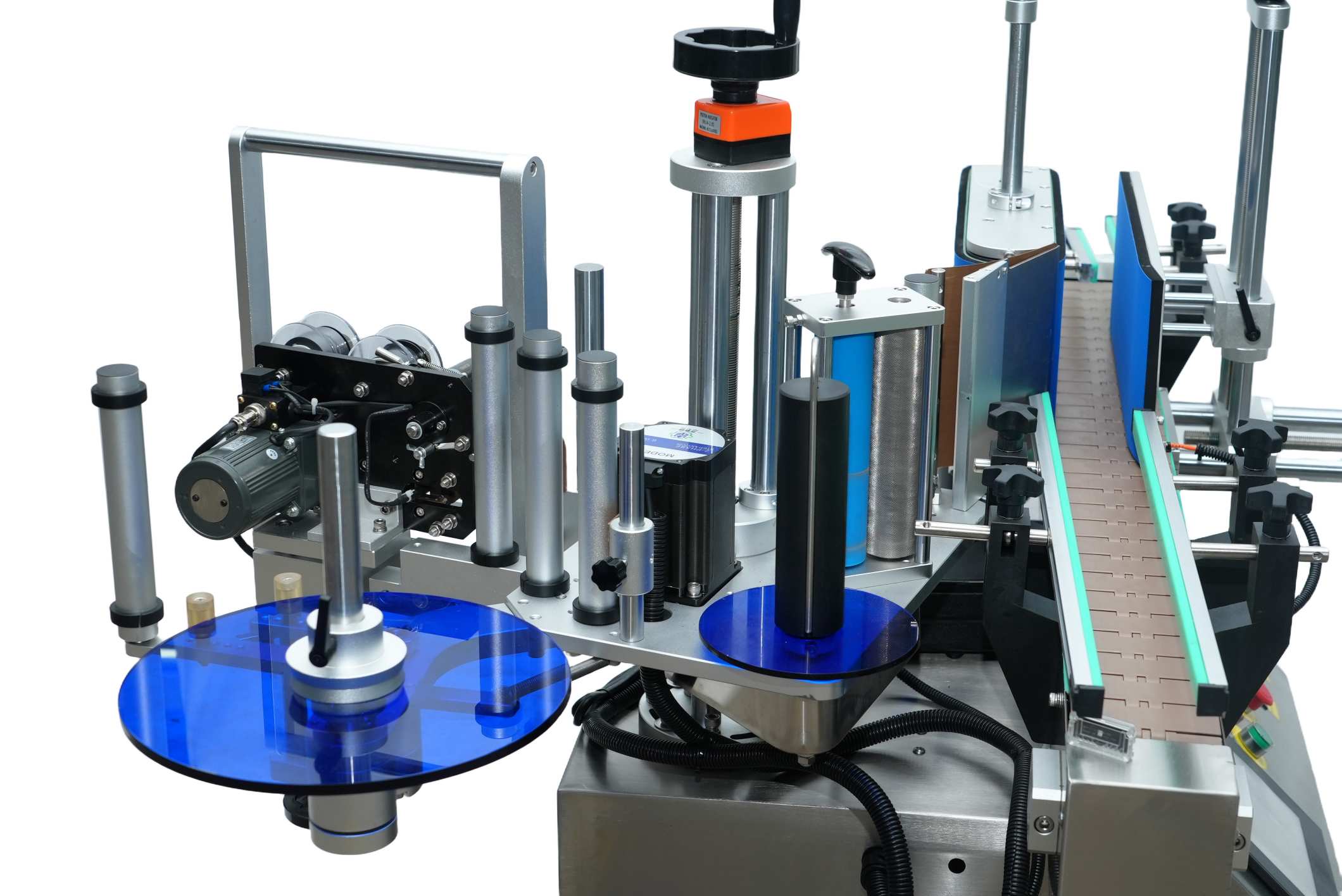 Tabletop Awtomatikong Round Bottle Labeling Machine