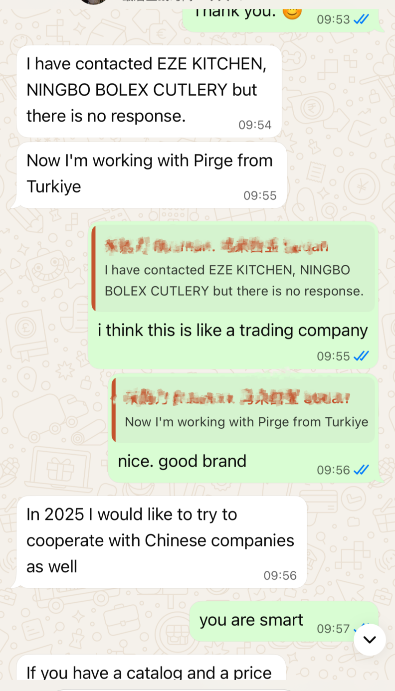 Cliente nos contact&oacute; para solicitar un cat&aacute;logo de productos