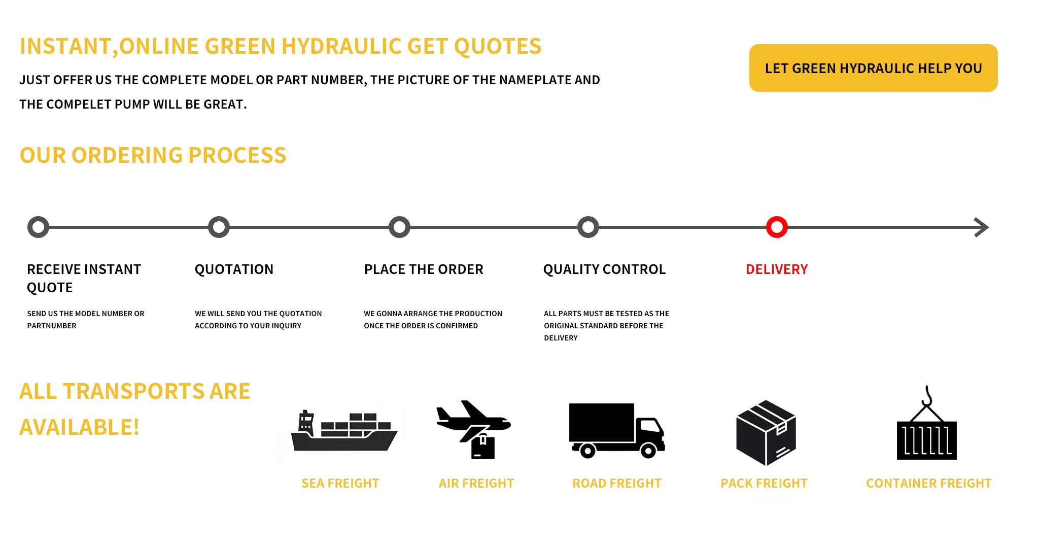 Hydraulick&eacute; zubov&eacute; čerpadlo řady GBHZ-F - přeprava