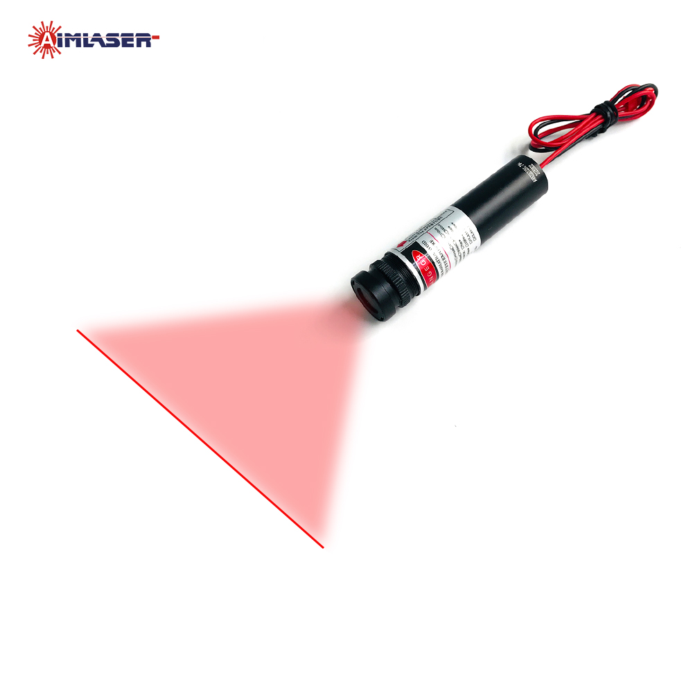 Modulo laser a linea uniforme per visione artificiale da 635 nm 10 mW