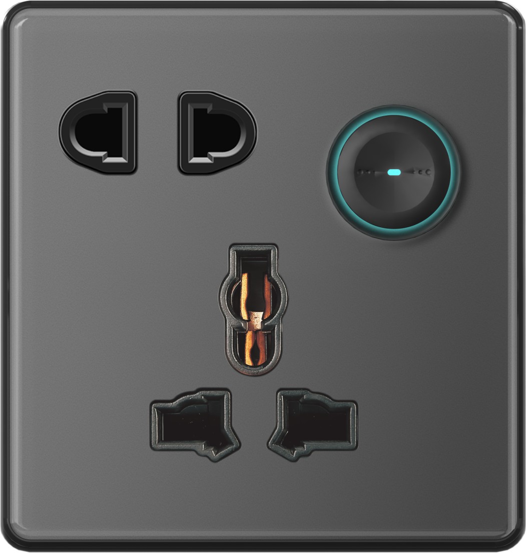 MF Switched Socket W/Without Neon W/Without 2USB