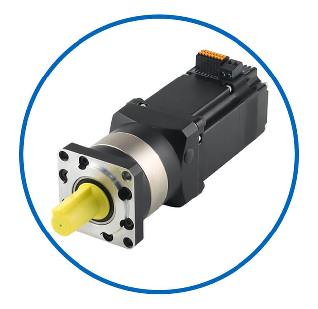 Integrierter Servomotor mit Getriebe