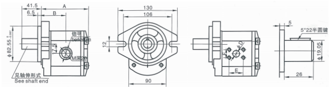 Zahnradpumpe der Serie RGP-F400, Bild
