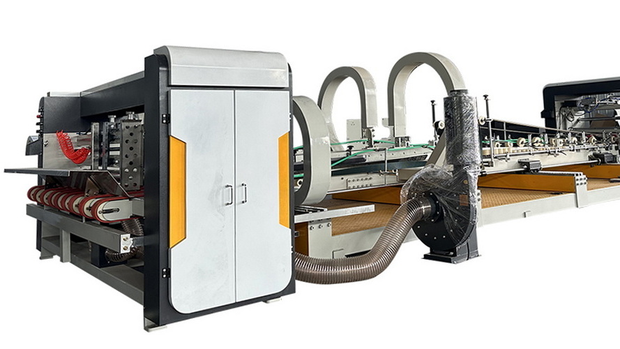 Automatic Carton Box Gluing Machine Máy dán hộp carton tự động