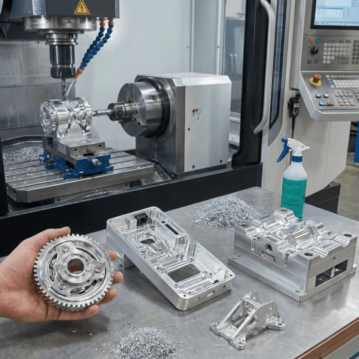 Usinage rapide de prototypes CNC