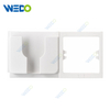 S2 Style White Universal Singe Different Colors Wall Mounted Phone Holder