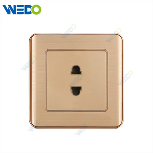 C32 Aluminium New Design Customized Factory Pc Wall Switch And Socket 2PIN 4PIN 6PIN Socket 