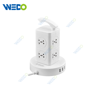8 Gang MF Socket +3USB Wenzhou Popular Stand Socket