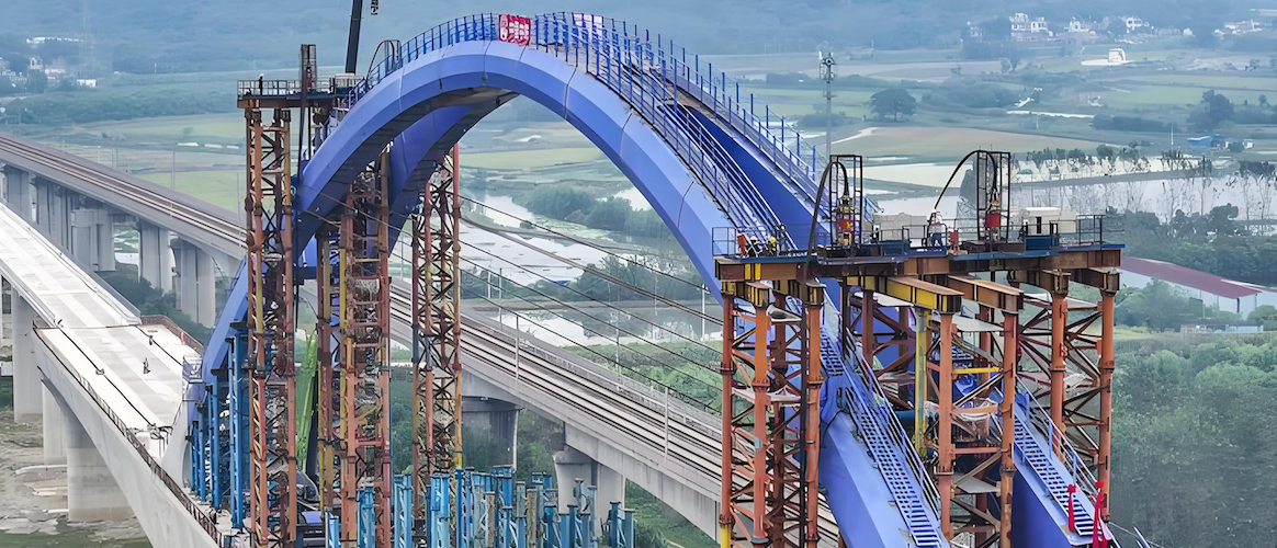 Fabricant de ponts en arc en acier