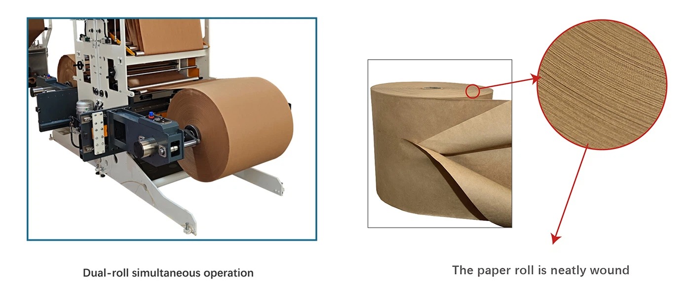 Dviejų ritinėlių veikimas vienu metu